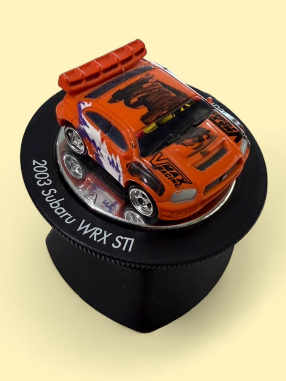 2003 Subaru WRX STI Kids Toy Car - Orange